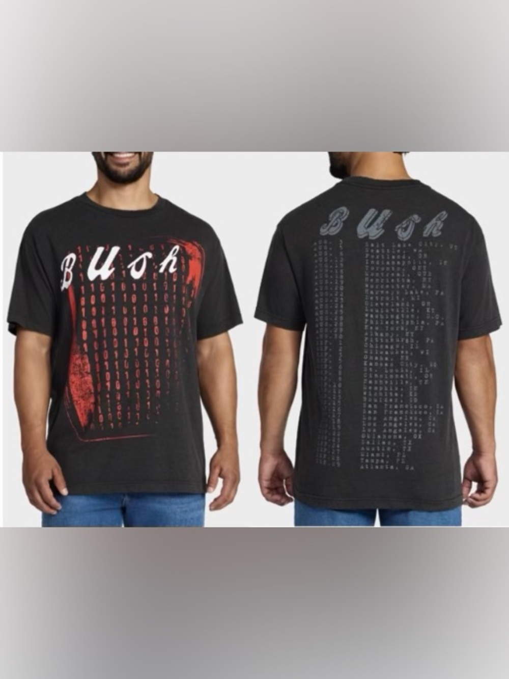 NWOT - Bush Music Band Tour Graphic Tee